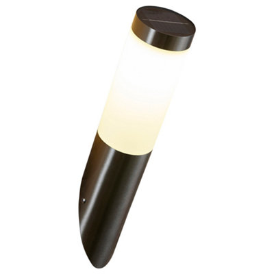 Biard Basford LED Stainless Steel Angled Wall Light