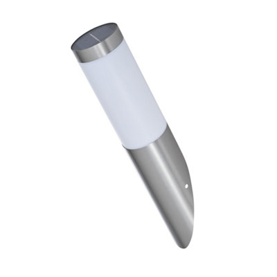 Biard Basford LED Stainless Steel Angled Wall Light - 3