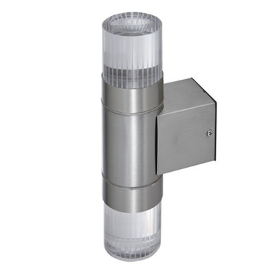 Biard LED Stainless Steel Contemporary Wall Light - Up Down Wall Light