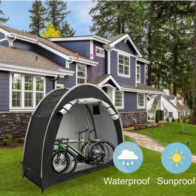 Bike Tent Storage Waterproof Outdoor Bicycle Storage Shed Heavy - Main Image