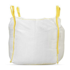 Big Bags Company Bulk Bag One Tonne Builders Bag Heavy Duty Garden Waste Bag  Lifting Handles (6Pack)