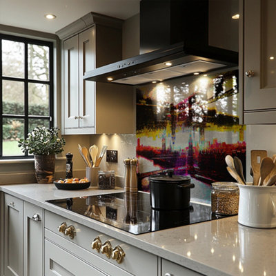 Big Ben Flipped Splash Back designer style
