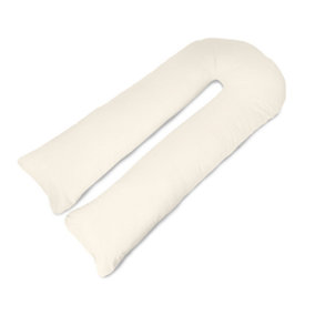Big C U Shaped Maternity Pregnancy Full Body Support Pillow - Premium Quality Cushion with Hollowfibre FIlling