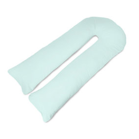 Big C U Shaped Maternity Pregnancy Full Body Support Pillow - Premium Quality Cushion with Hollowfibre Filling