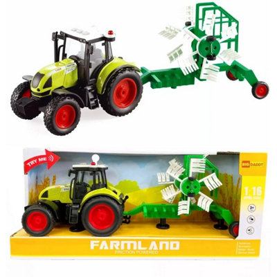 Big Daddy Farm Tractor Truck Toy - Crop Rake