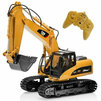 Big Daddy Remote Control Excavator Die Cast Construction Bulldozer