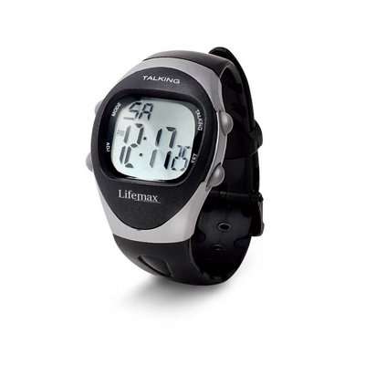 Big Digit Talking Watch with LCD Display, Resin Case, 4 Independent ...