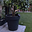 Big Plant Tree Pots Extra Large HUGE Indoor Outdoor Planter Garden Massive  Anthracite 92L