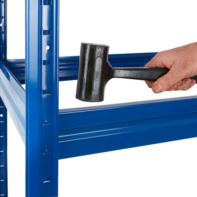 BiGDUG Heavy Duty Garage Shelving Unit - 1770H x 1600W x 450D mm ...