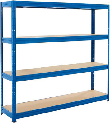 BiGDUG Heavy Duty Garage Shelving Unit - 1770H x 1800W x 450D mm ...