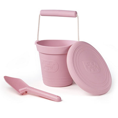 Bigjigs Toys 3 Piece Silicone Beach Bundle - Blush Pink