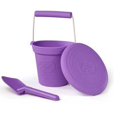 Bigjigs Toys 3 Piece Silicone Beach Bundle - Lavender Purple