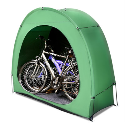 Bicycle shop storage tent