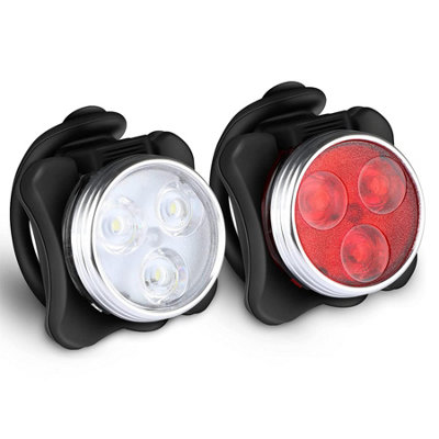 Rechargeable led hot sale bike lights