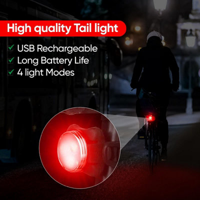 Waterproof bicycle shop lights