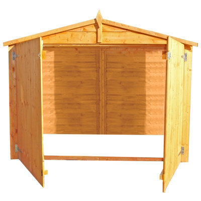 Bike Store Apex Shiplap Garden Bicycle Shed no floor - 3