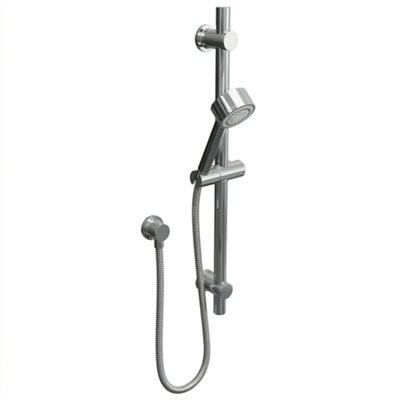 Billtix Shower Riser Rail Kit with Adjustable Brackets, Wall Mounted ...