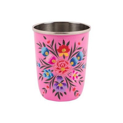 BillyCan - Picnic Tumbler - 300ml  - Raspberry Pansy