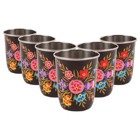 BillyCan - Picnic Tumblers - 300ml  - Carbon Pansy  - Pack of 6