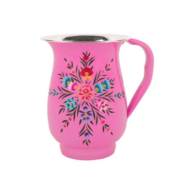 BillyCan - Picnic Water Jug - 1.7L  - Raspberry Pansy