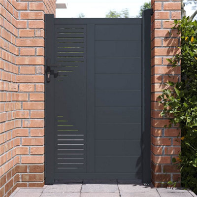 BillyOh Avalon Pedestrian Decorative Aluminium Garden Gate - 100x158cm