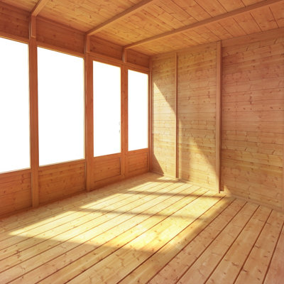 BillyOh Bella Tongue and Groove Pent Summerhouse - 8x8 - 5