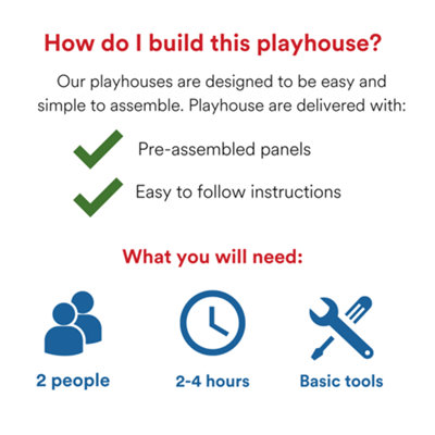 BillyOh Bunny Max Playhouse - 4 x 4 - 7