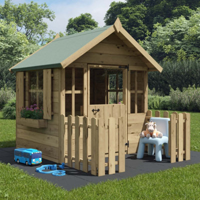 BillyOh Bunny Max Playhouse - Pressure Treated - 4 x 4 - 6