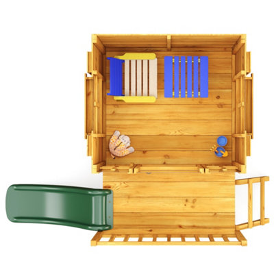 BillyOh Bunny Max Tower Playhouse with Slide - 4 x 4 - 4