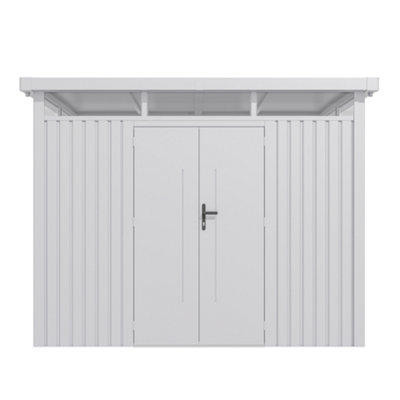 BillyOh Centro Pent Metal Shed - 10x8ft