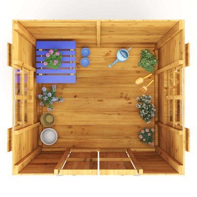 BillyOh Childs Potting Shed Playhouse - 4 x 4 - Windowed - 4