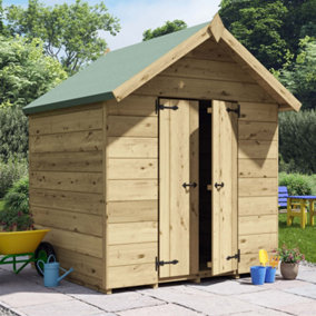 BillyOh Childs Potting Shed Playhouse - Pressure Treated - 4 x 4 - Windowless