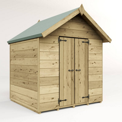 BillyOh Childs Potting Shed Playhouse - Pressure Treated - 4 x 4 - Windowless - 6