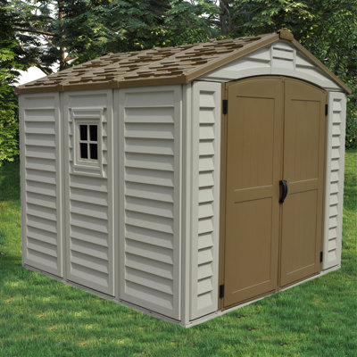 BillyOh Duraplus Plastic Apex Shed - 8x8ft