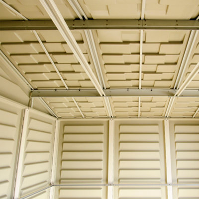 BillyOh Duraplus Plastic Apex Shed - 8x8ft