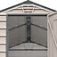 BillyOh EverMore Apex Plastic Shed - 4x6ft
