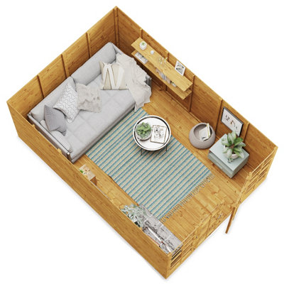 BillyOh Harper Tongue and Groove Apex Summerhouse - 12x8 - 3