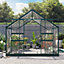 BillyOh Harvester Walk-In Aluminium Polycarbonate Greenhouse - 8x12