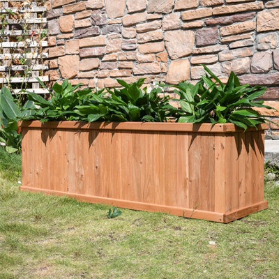 BillyOh Heather 60" Fir Wooden Planter