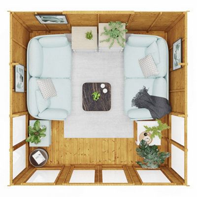 BillyOh Holly Tongue and Groove Apex Summerhouse - 10x10