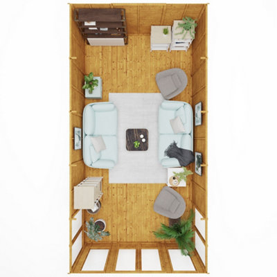 BillyOh Holly Tongue and Groove Apex Summerhouse - 20x10 - 4