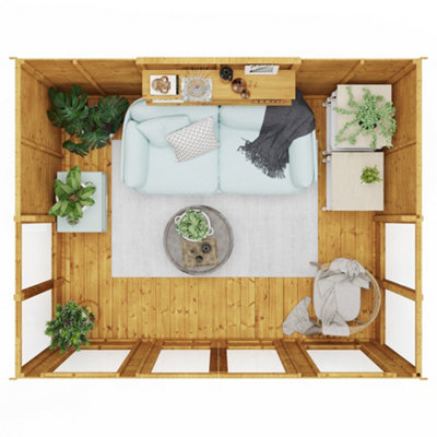 BillyOh Holly Tongue and Groove Apex Summerhouse - 8x10 - 5