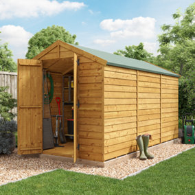 BillyOh Keeper Overlap Apex Shed - 12x6 - Windowless