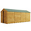 BillyOh Keeper Overlap Apex Shed - 16x8 - Windowless