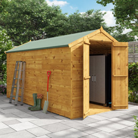 BillyOh Master Tongue and Groove Apex Shed - 12x6 - Windowless