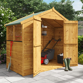 BillyOh Master Tongue and Groove Apex Shed - 4x8 - Windowed