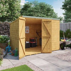 BillyOh Master Tongue and Groove Pent Shed - Pressure Treated - 8x6 - Windowless