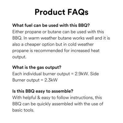 BillyOh Matrix 3 Burner Gas BBQ - 4