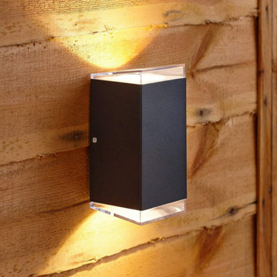 BillyOh Modern Black Up/Down Wall Light