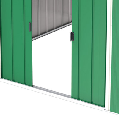 BillyOh Partner Eco Apex Roof Metal Shed - 10x10 Apex Eco - 4